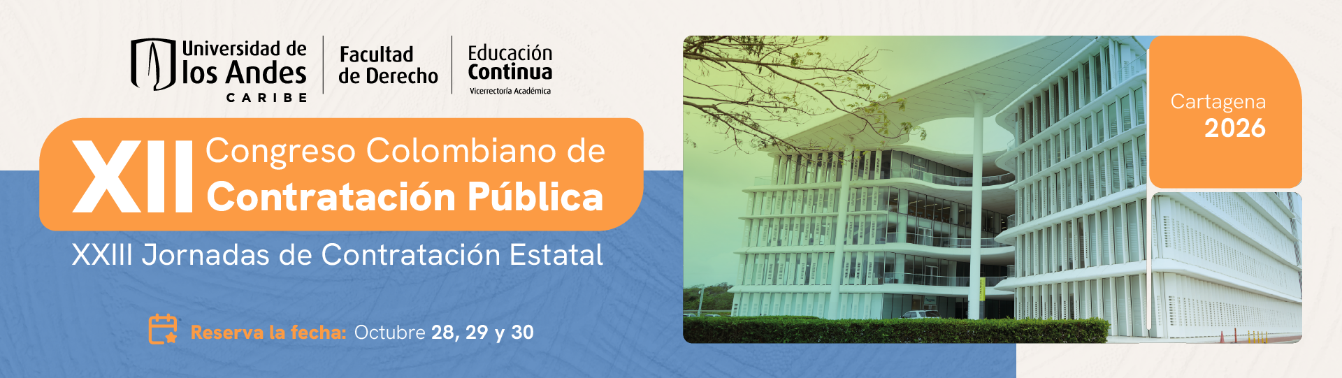 XII Congreso Colombiano de Contratación Pública – XXIII Jornadas de Contratación Estatal 2026