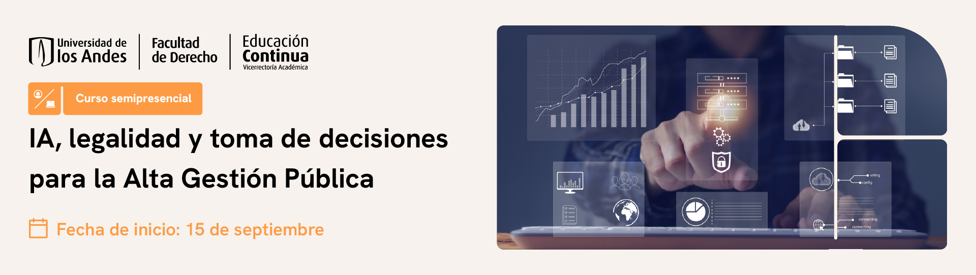 Curso IA, legalidad y toma de decisiones para la Alta Gestión Pública