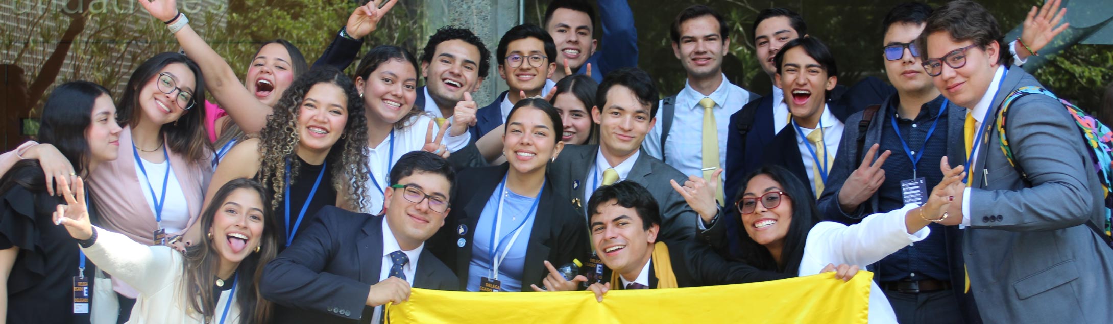 Noticia ONUANDES, ganadores a “mejor delegación grande”