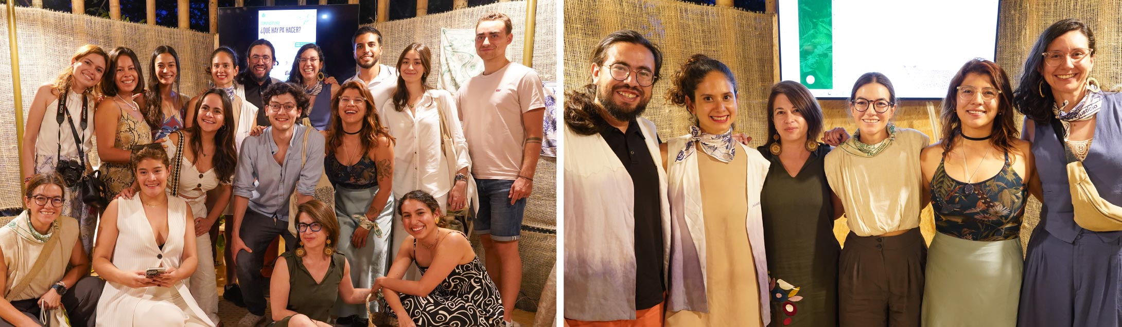 Estudiantes de la Facultad de Derecho participaron en la ‘zona verde’ en la COP16