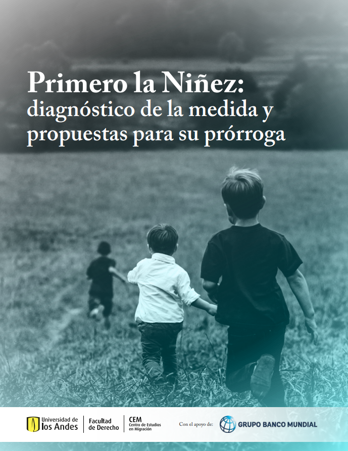 Portada – Primero la Niñez diagnóstico de la medida y propuestas para su prórroga