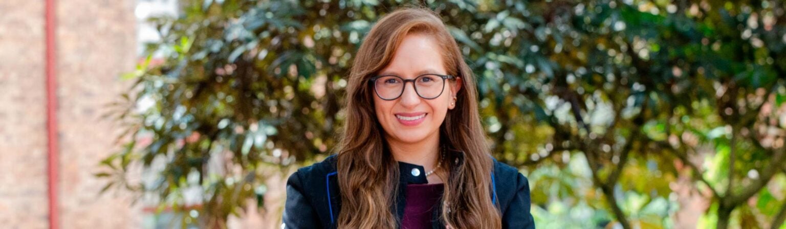 María Fernanda Díaz Rodríguez se integra a la Facultad de Derecho como profesional en gestión académica de pregrado